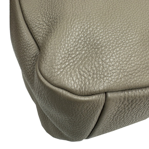 PRADA Gray Leather Shoulder Bag - Picture 6 of 12